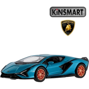 Kinsmart Lamborghini Sián FKP 37 modré 1:40