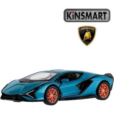 Kinsmart Lamborghini Sián FKP 37 modré 1:40