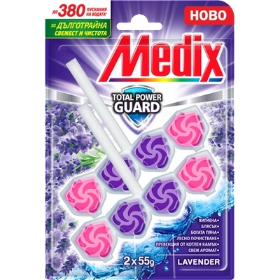 Medix Fresh drop Тоалетно блокче Лавандула 2бр