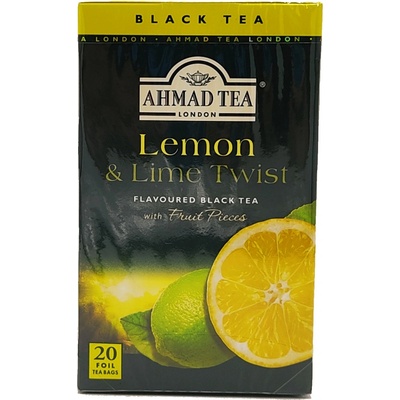 Ahmad tea citrón a limetka černý čaj 20 sáčků