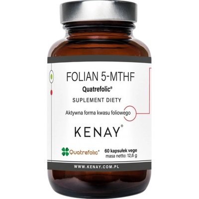 Kenay FOLÁT 5-MTHF aktívna kyselina listová Quatrefolic 60 kapsúl