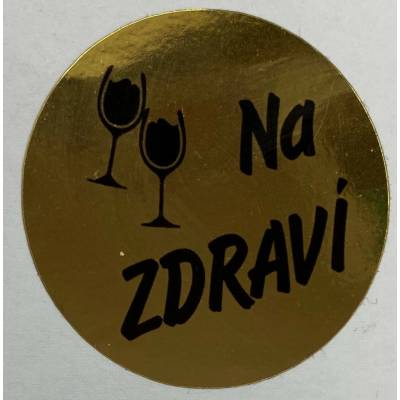 Medaile na láhev vína NAVÍC Medaile: Medaile na zdraví
