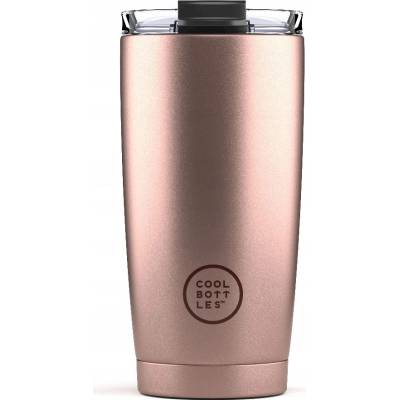 Cool Bottles Nerezový termohrnek Metallic Rose třívrstvý 550 ml