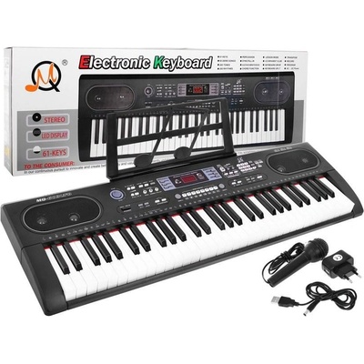 Tomido Velký Keyboard pro děti XXL černý