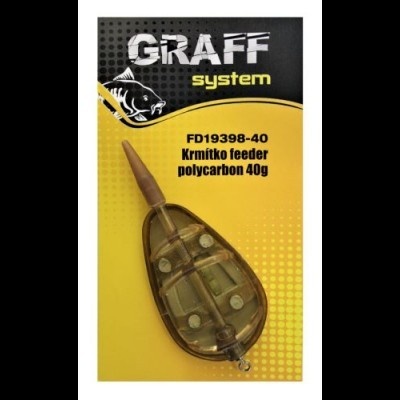 Krmítko Graffishing Feeder Polycarbon - 40g
