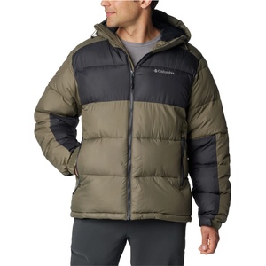 Columbia Мъжко синтетично яке Columbia Pike Lake II Hooded Jacket Synthetic jacket - Stone Green / Shark (004-4767-0311)