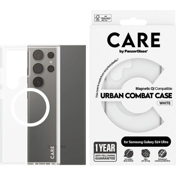 Panzer Калъф CARE - Urban Combat, Galaxy S24 Ultra, Qi, прозрачен (5715685012280)