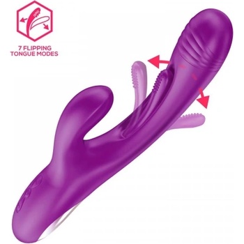 Image 1 of INTOYOU Презаредим рабит вибратор от силикон Priya лилав