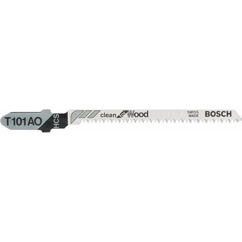 Bosch pílový list , typ T 101 AO, pre priamočiare píly, 5 ks