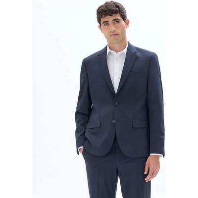 CELIO regular fit oblekové sako tmavomodrá