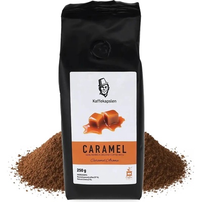 Kaffekapslen Karamelová káva mleté kávy 250 g