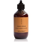 Kolorky Hand Cream крем за ръце Woody Amber & Leather 270ml