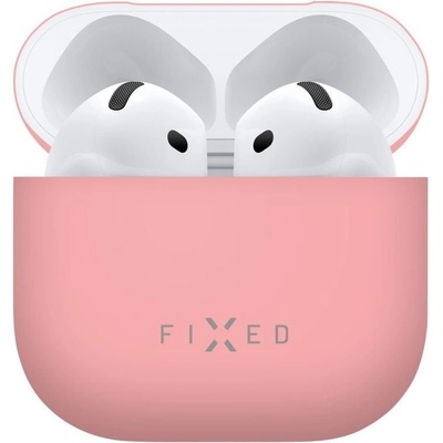 FIXED Silky Ultratenké silikonové puzdro pre Apple AirPods 4 FIXSIL-1473-PI