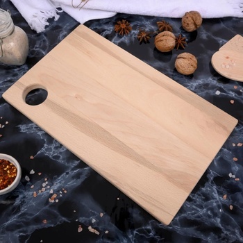 Image 1 of HORECANO 32, 5 х 19, 5 см дървена дъска за рязане с отвор за закачане (01729)