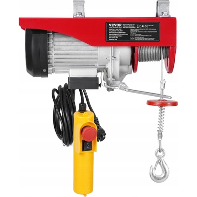 ELEKTRICKÝ ZDVIHÁK VEVOR 400 KG 230V DIAĽKOVÉ OVLÁDANIE SILNÝ MOTOR