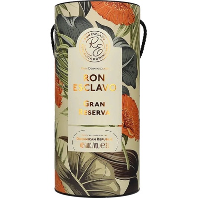 RON ESCLAVO GRAN RESERVA 40% 3 l (tuba)