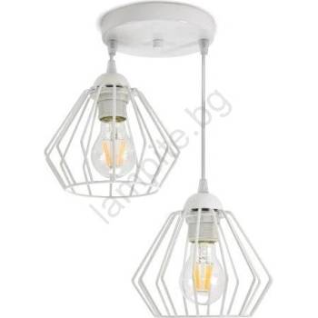 BELIS Полилей на въже CEED 2xE27/60W/230V (BE0197)