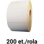 ZINTA Самозалепващи TH етикети ZINTA 70х40 mm, 200 ет. /ролка (70X40X200-TH)