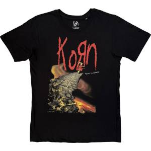 Korn Follow The Leader Cliff Тениска с къс ръкав Black L (KORNTS49MB03)