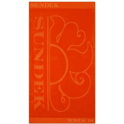 SUNDEK Хавлиена кърпа Sundek Logo towel - Orange (Fluo Orange)
