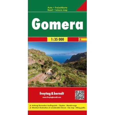 Auto + Freizeitkarte Gomera. La Gomera