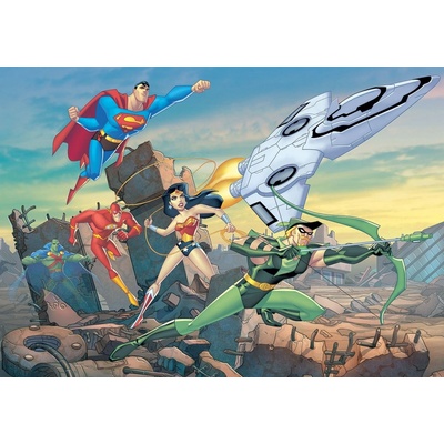 Postershop Fototapeta vliesová: Justice League, rozměry 152,5x104 cm