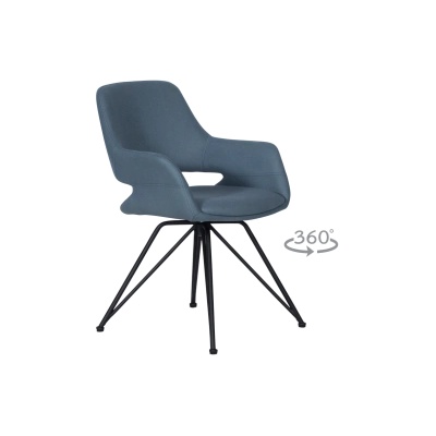 Carmen Трапезен стол devon - син sf 1