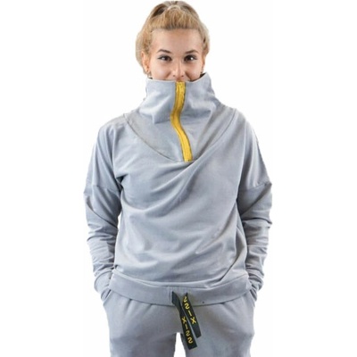 Xiss Yellow Zip sivá žltá