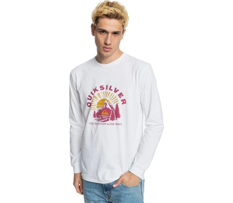 Quiksilver Mountain Side LS white