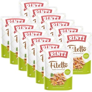 RINTI Капсула RINTI Filetto патица + зеленчуци 12 x 100 г