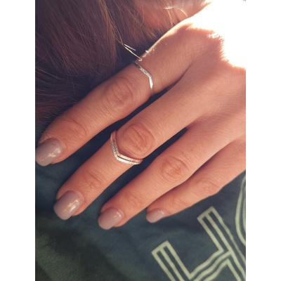 Дамски сребърни пръстени " Trine" (ДСП1)