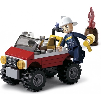 Sluban B0621 Hasiči Jeep