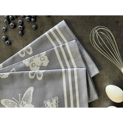 Sleep-well Motýlci 50x70 šedá 3 ks – Zboží Mobilmania