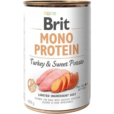 Brit Mono Protein Morčacie so sladkými zemiakmi 400 g