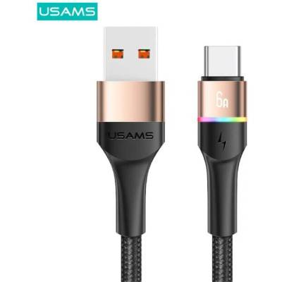 USAMS SJ536USB02 1, 2 м златен USB A-C кабел за зареждане (SJ536USB02)