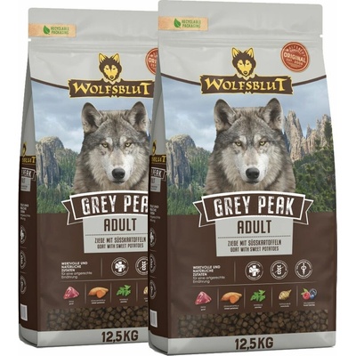 Wolfsblut Grey Peak Adult 2 x 12,5 kg