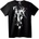 NOONEBRAND Тениска Градски грунж - 2XL, Black