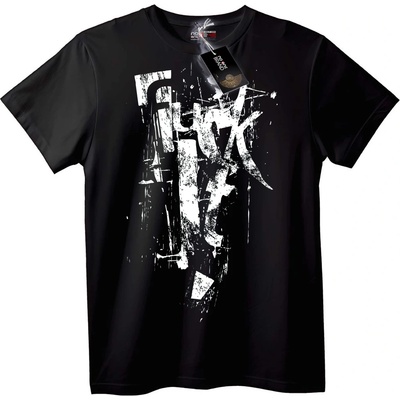 NOONEBRAND Тениска Градски грунж - 2XL, Black