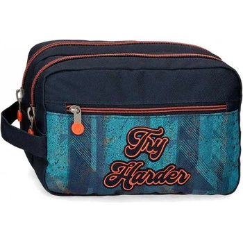 ENSO Несесер Enso Try Harder Double wash bag - Blue (Blue)
