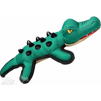 Uniq Pets zelený krokodýl s pískadlem 39,2 x 18 x 7,8 cm