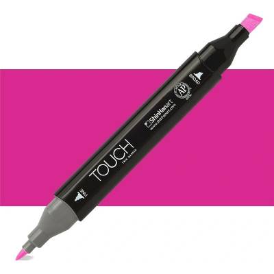 Lihová fixa TOUCH oboustranná Fine & Chisel, Vivid reddish purple (RP86)