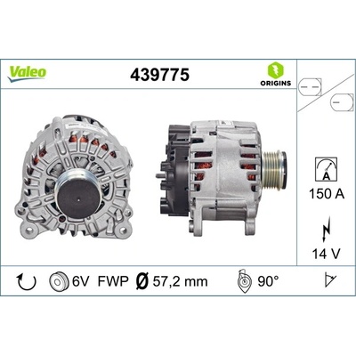 generátor VALEO 439775