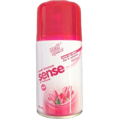 WELL DONE Osviežovač vzduchu náplň Sense Sweet blossom 250 ml