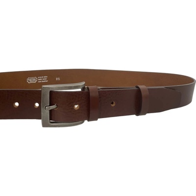 Penny Belts pánský kožený opasek EXKLUZIV 501-V1-48 hnědý