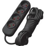 ELMARK РАЗКЛОНИТЕЛ ЧЕТВОРЕН 5M H05VV- F 3G1.5MM2, ЧЕРЕН (340375BL)