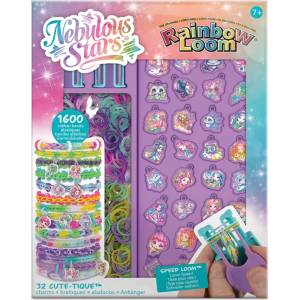 Nebulous Stars Гривни от ластици Nebulous Stars Rainbow Loom с 1600 ластика