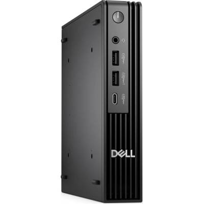 Настолен компютър Dell Pro Micro Plus QBM1250 (BTO103_QBM1250_EMEA_UBU), четиринадесетядрен Intel Core Ultra 5 235 2.9/5.0GHz, 16GB DDR5, 1TB SSD NVMe, 1x USB 3.2 Gen 2x2 Type-C, клавиатура и мишка, Linux (BTO103_QBM1250_EMEA_UBU)