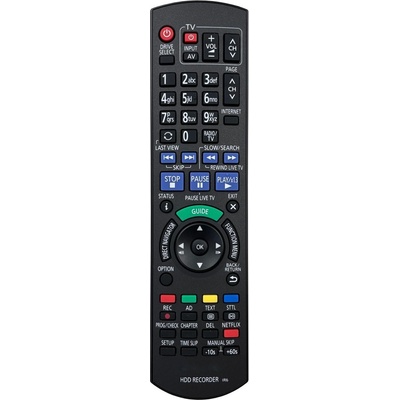 съвместим Panasonic dmr-hw120ebk, dmr-bwt700, dmr-bwt800, dmr pwt 535, dmr-pwt500 - заместител дистанционно управление (dmr-hw120ebk, dmr-bwt700, dmr-bwt800, dmr pwt 535, dmr-pwt500)