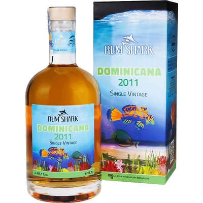Rum Shark Dominicana 2011 #5 61,1% 0,7 l (čístá fľaša)
