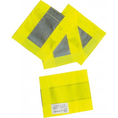 Korntex Súprava 4 reflexných pások KX106 Signal Yellow 10,5 x 12,5 cm